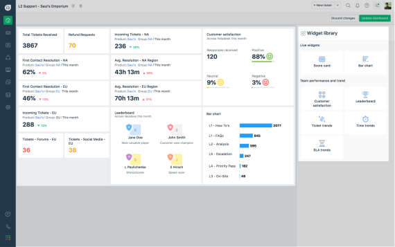 Freshdesk customer service software